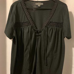 Primark Black Lace Neck Top - priced to move! 🛍